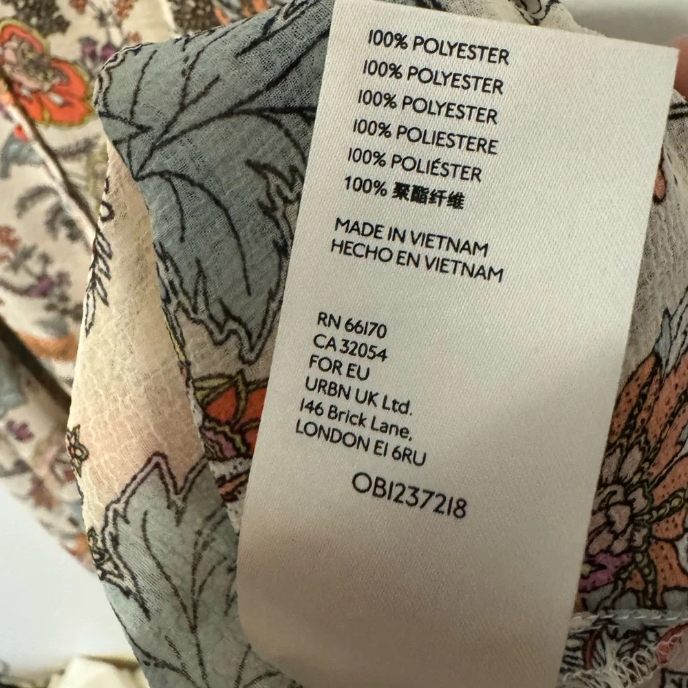 Free People Earthfolk Floral Maxi Dress XS